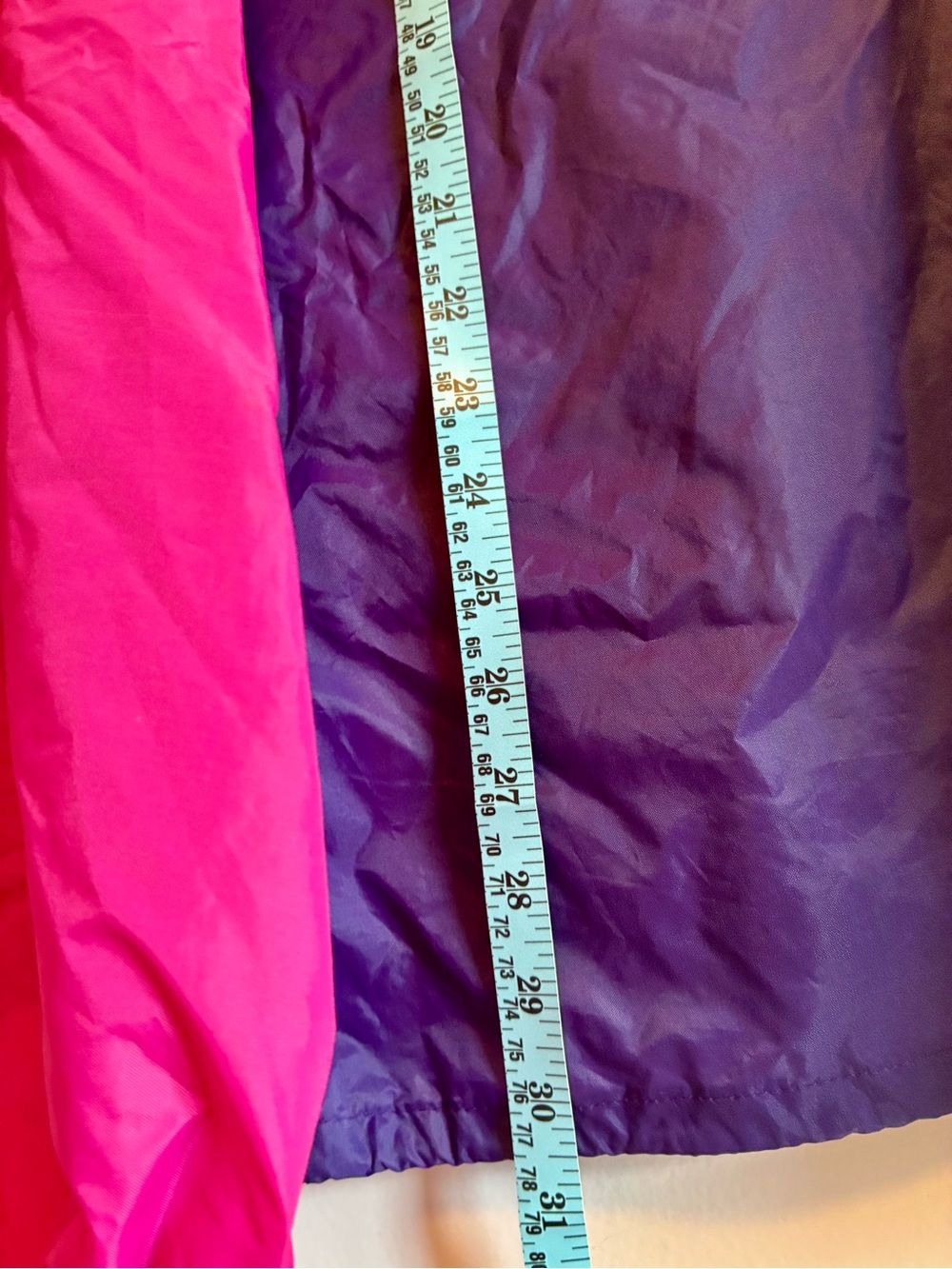 K-Way Packable Colorblock Raincoat - Picture 7 of 8
